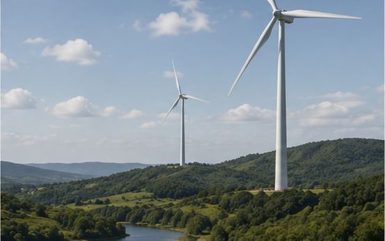 Renewable energy — wind turbines