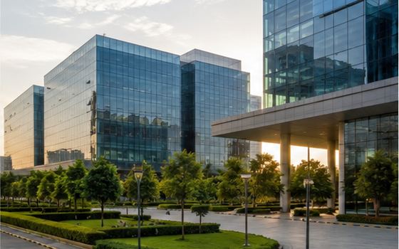 Commercial business park managed by CONQR